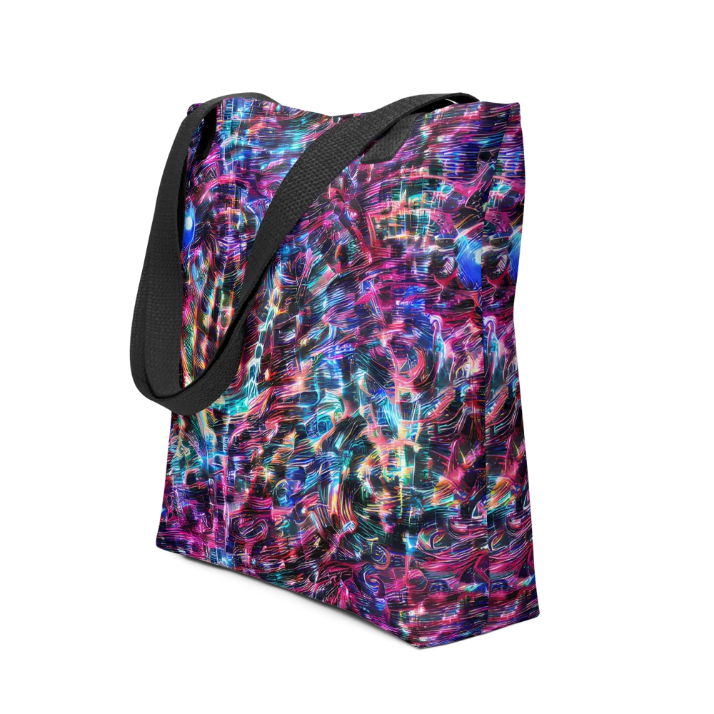 Cyberwave on Tote Bag — Front