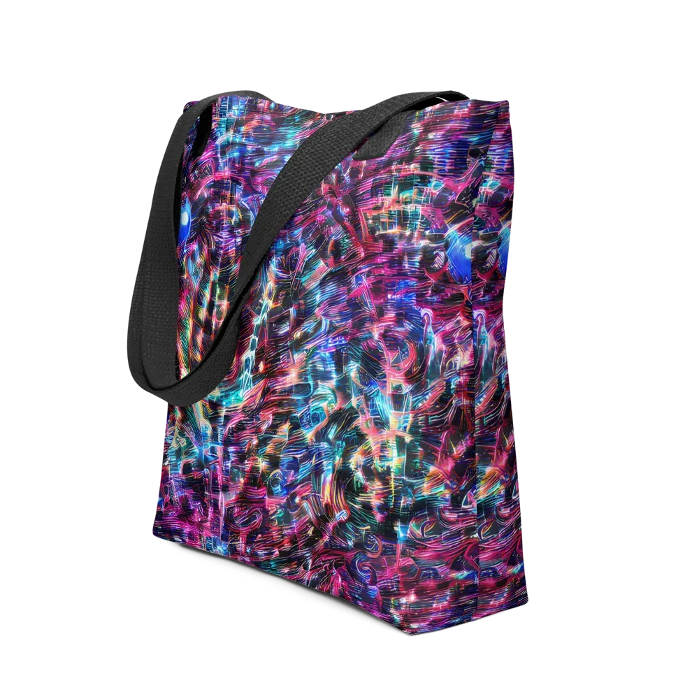 Cyberwave on Tote Bag — Front