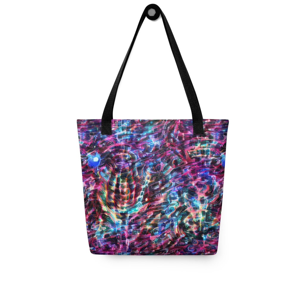 Cyberwave on Tote Bag — Front