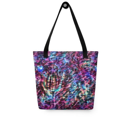 Cyberwave on a Tote Bag