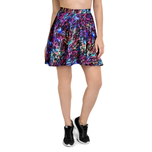 Cyberwave on a Skater Skirt