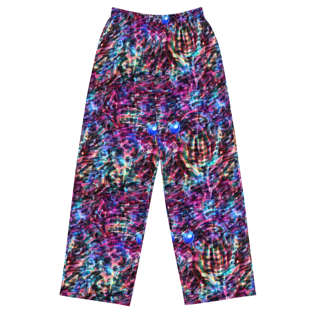 Cyberwave on Wide-Leg Pants — Front
