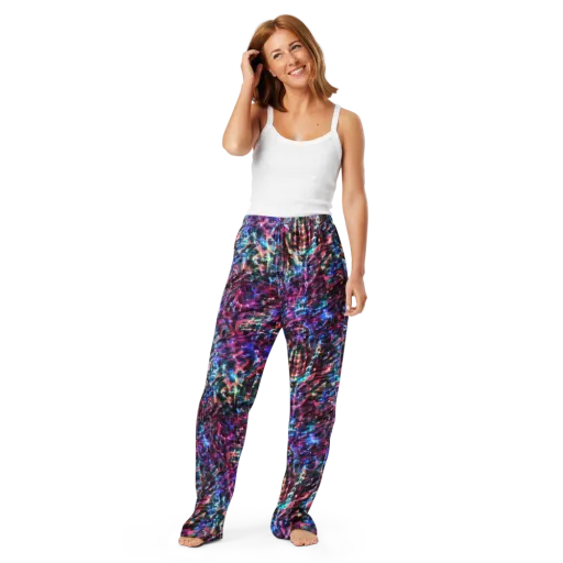Cyberwave on a Women's Pajama Pants