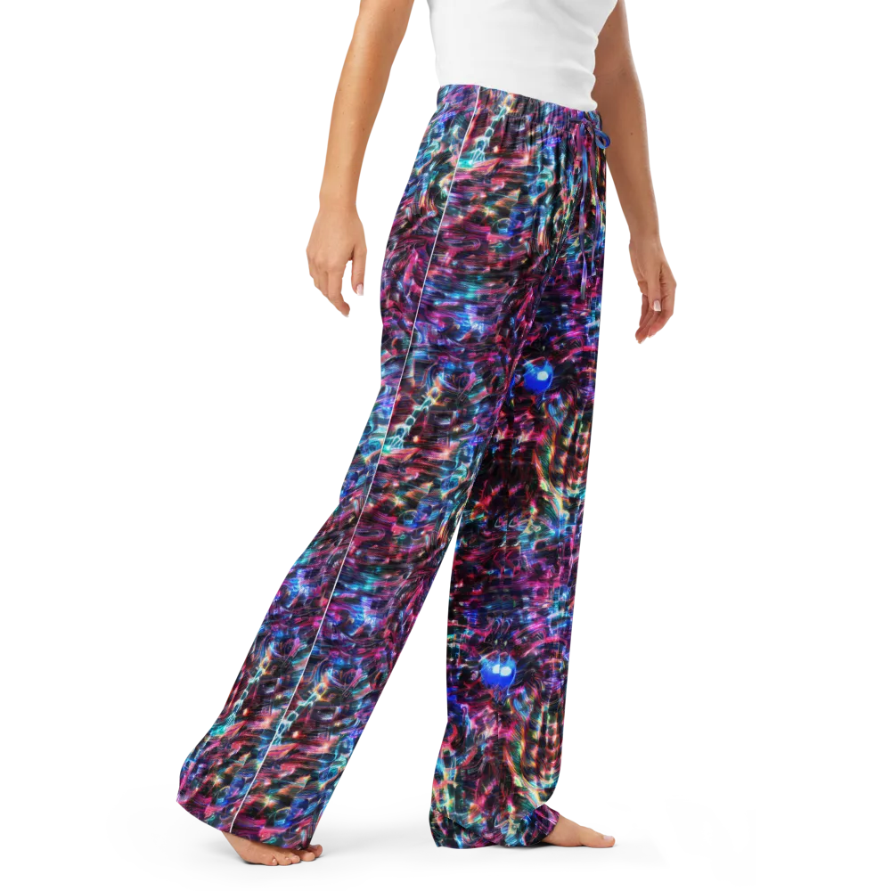 Cyberwave on Women's Pajama Pants — Right Front