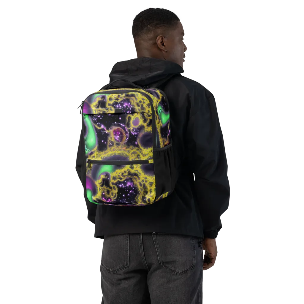 Galactic Grotto on Utility Backpack — Back