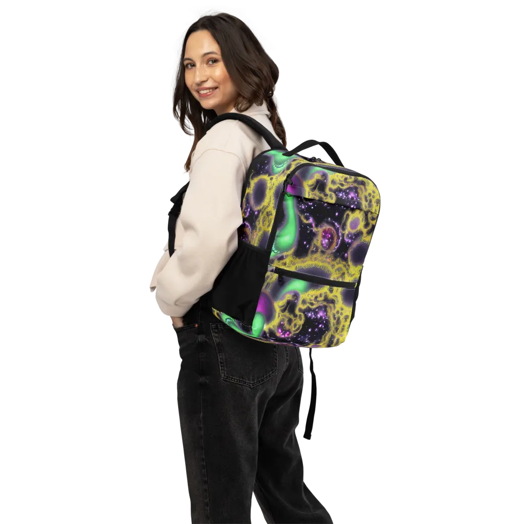 Galactic Grotto on Utility Backpack — Back