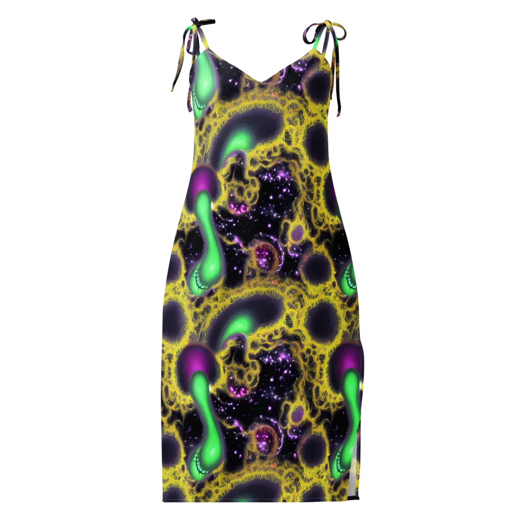 Galactic Grotto on Slip Dress — Front