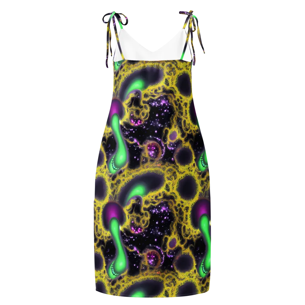 Galactic Grotto on Slip Dress — Back