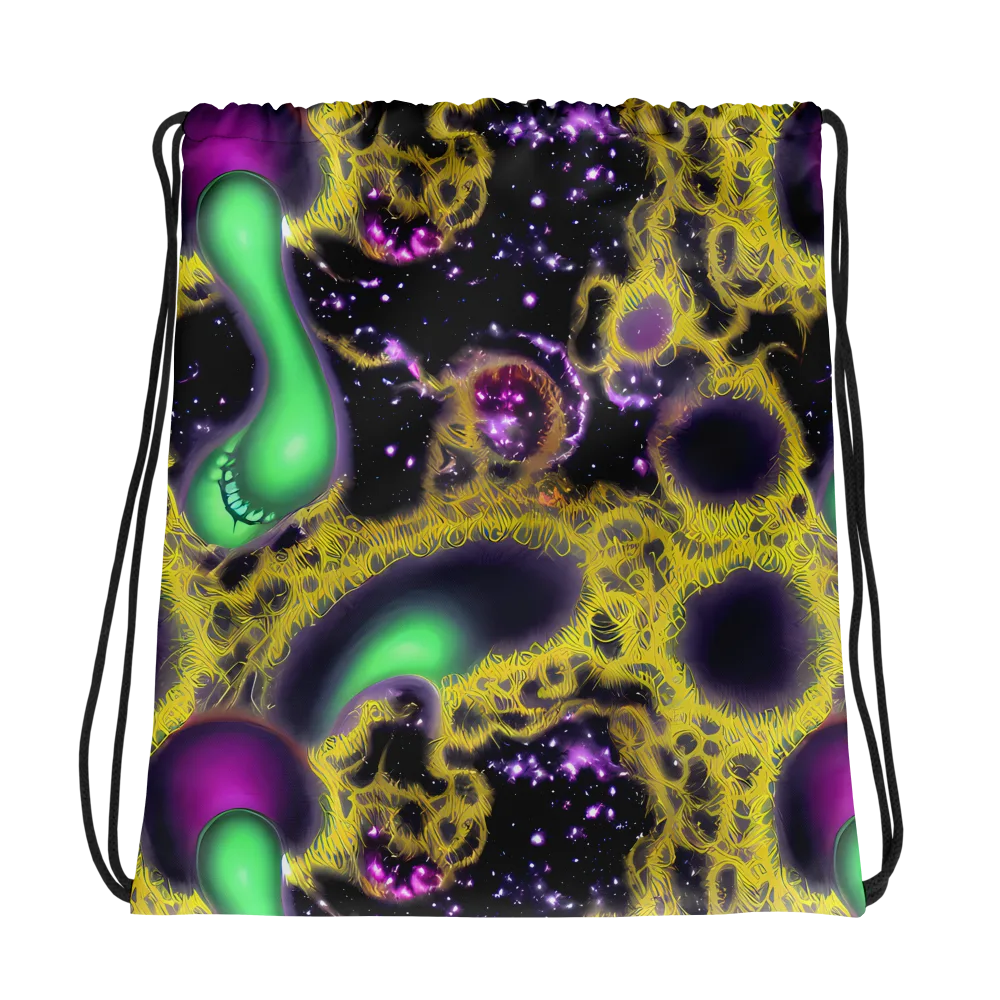 Galactic Grotto on Drawstring Bag — Photo