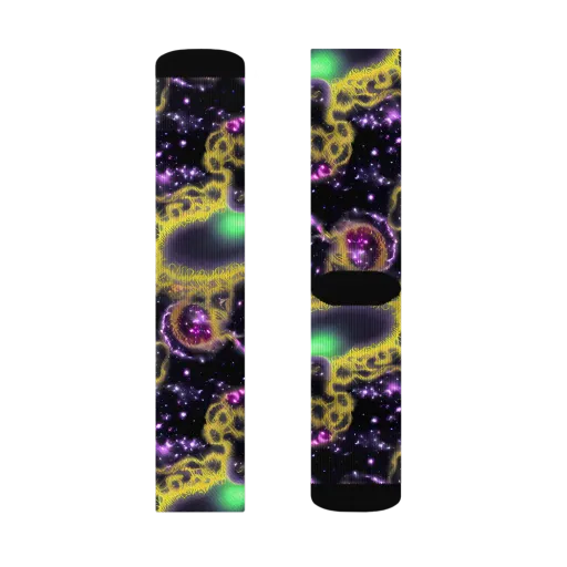 Galactic Grotto on a Socks