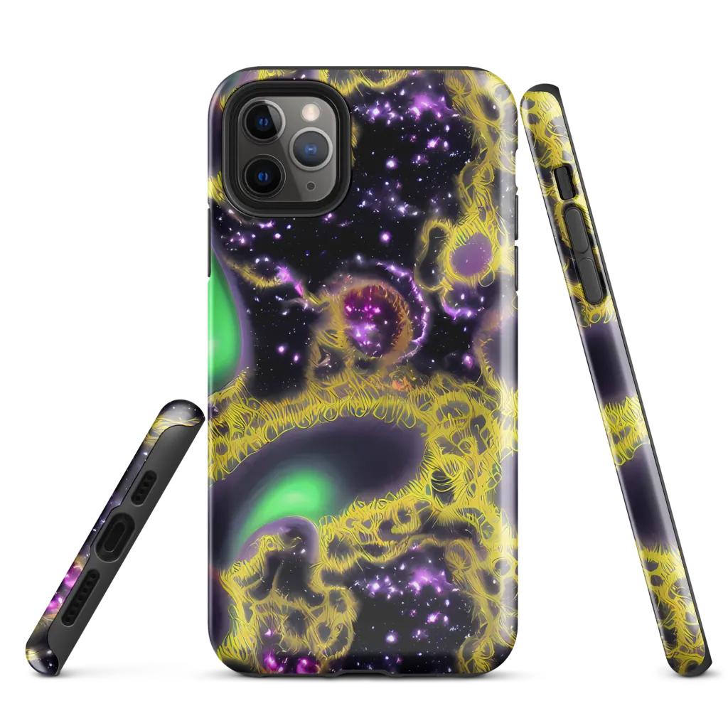 Galactic Grotto on Tough Case for iPhone® — Front