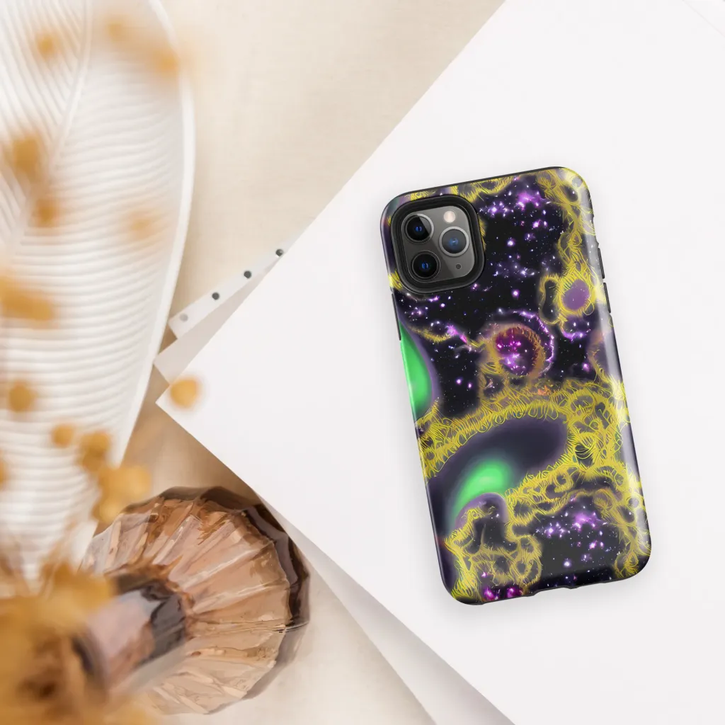 Galactic Grotto on Tough Case for iPhone® — Front