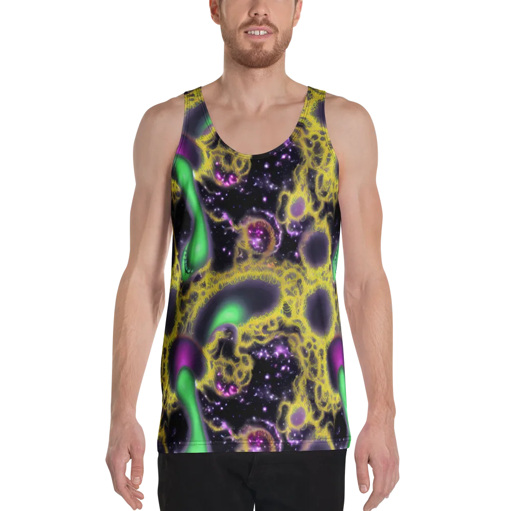 Galactic Grotto on Men's Tank Top — Front
