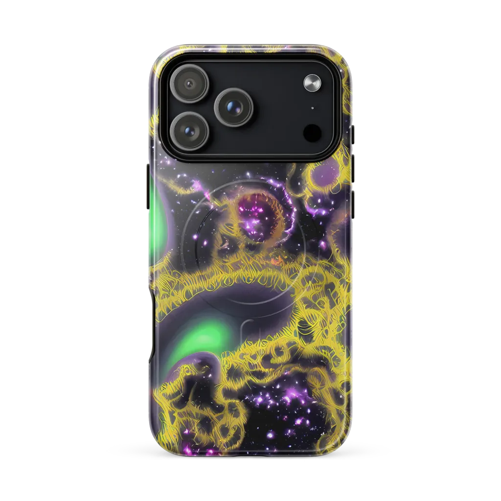 Galactic Grotto MagSafe Tough Case for iPhone® on model