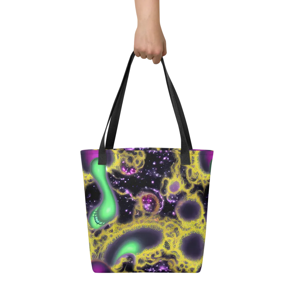 Galactic Grotto on Tote Bag — Front