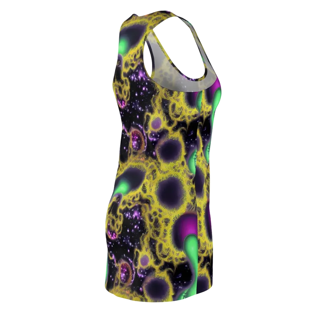 Galactic Grotto on Racerback Dress — Back Side