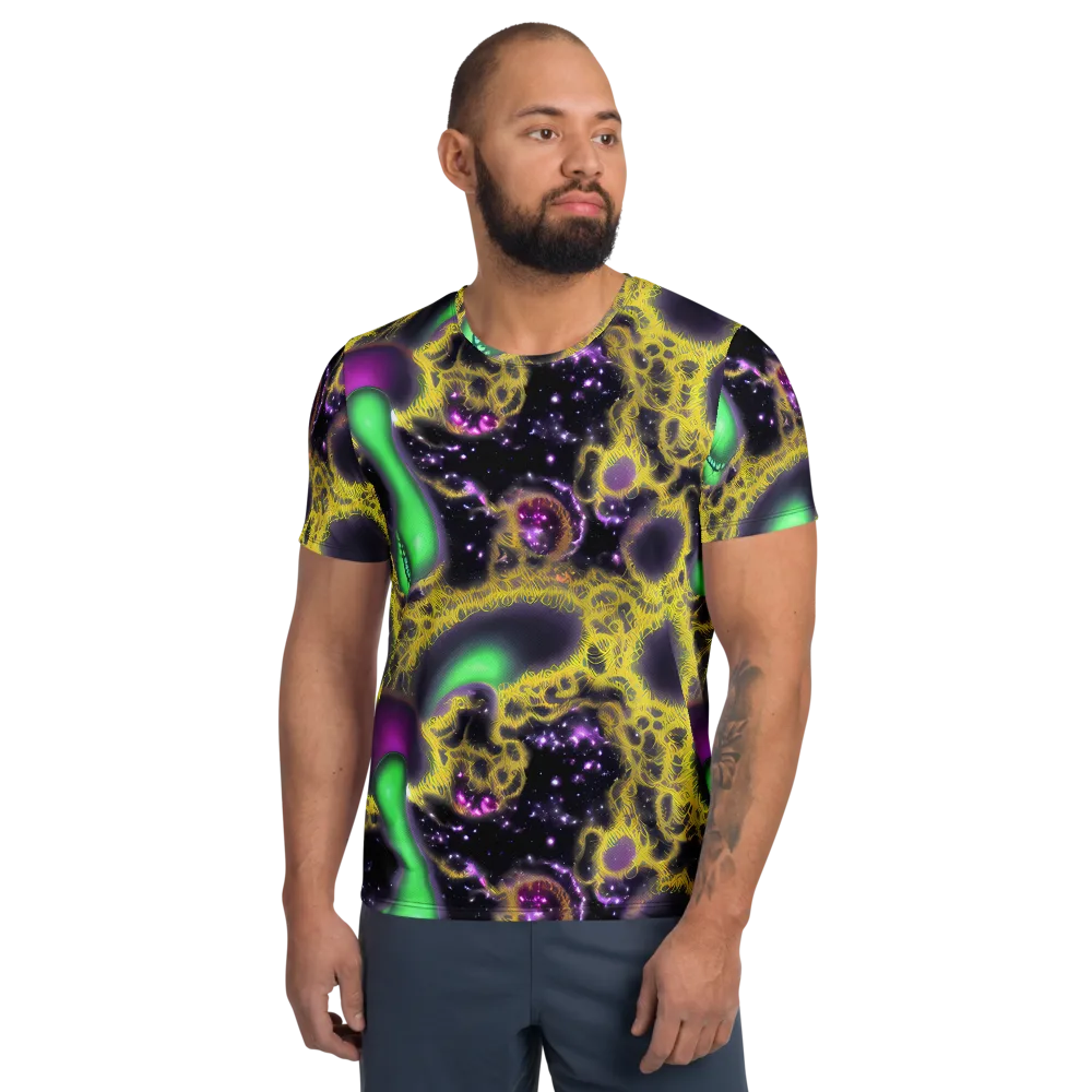 Galactic Grotto on Men's Athletic T-Shirt — Front