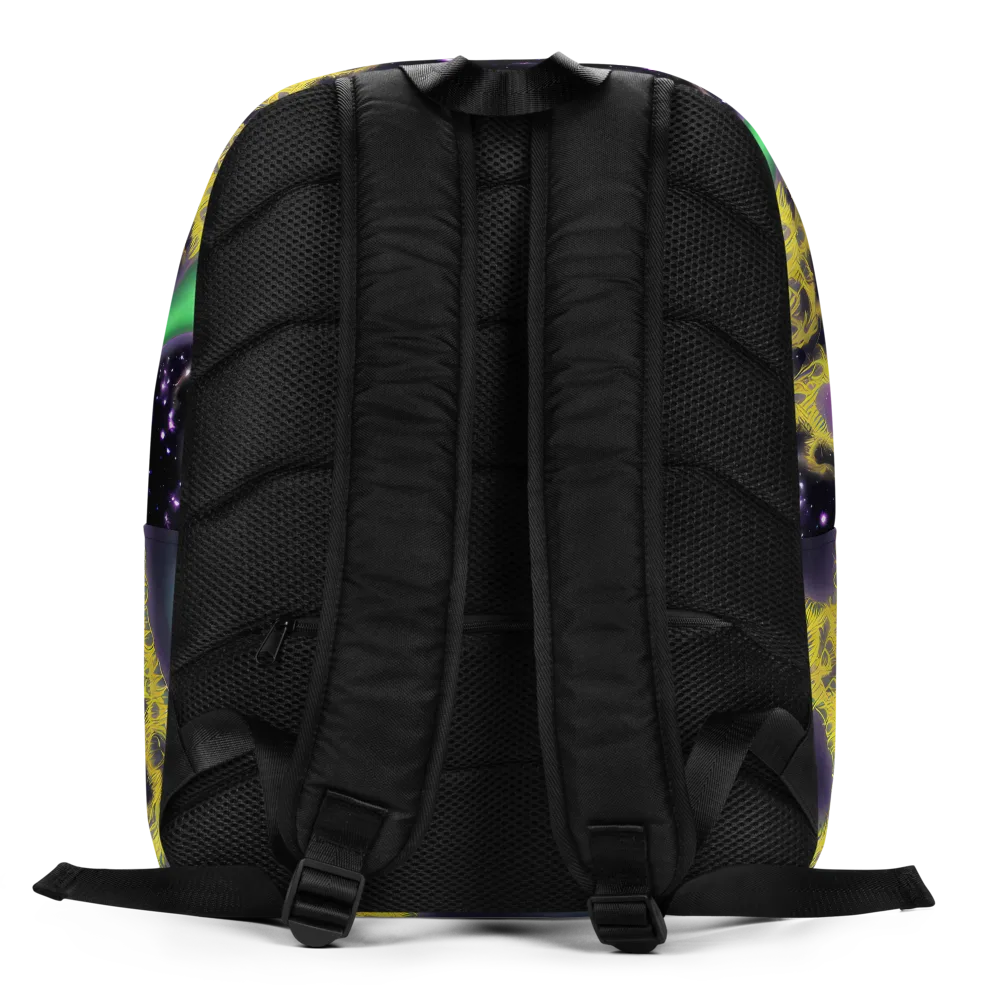 Galactic Grotto on Minimalist Backpack — Back