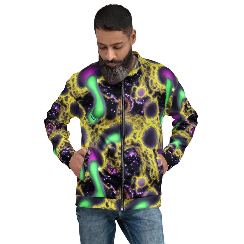 Galactic Grotto on Bomber Jacket — Front