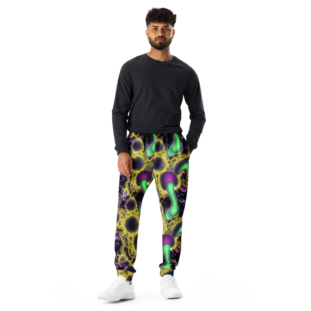 Galactic Grotto on Men's Joggers — Front