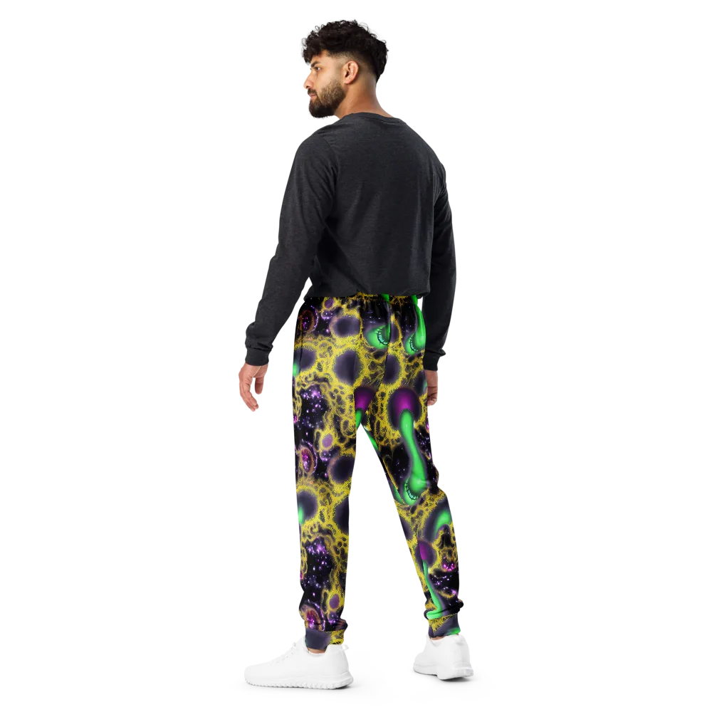 Galactic Grotto on Men's Joggers — Back