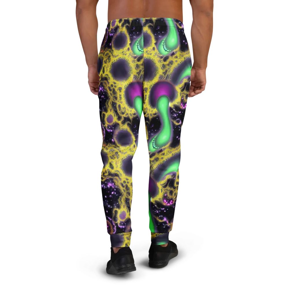 Galactic Grotto on Men's Joggers — Back