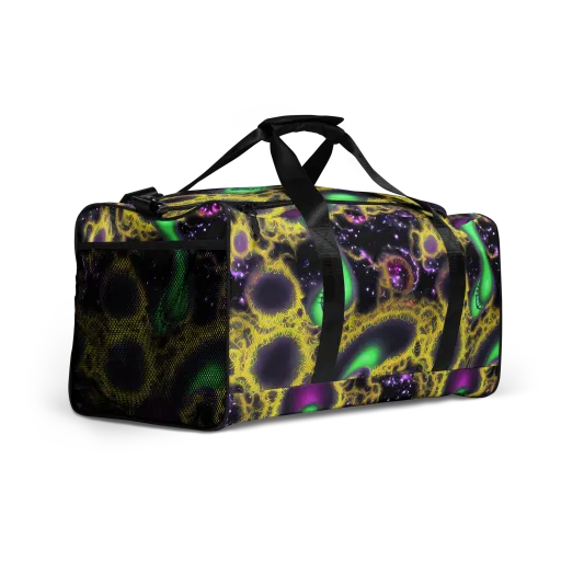 Galactic Grotto on a Duffle Bag