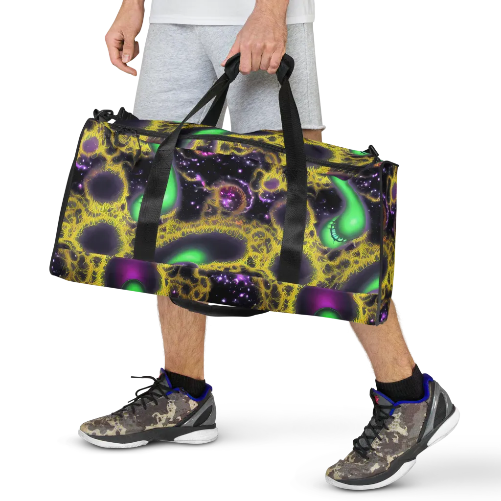 Galactic Grotto on Duffle Bag — Front