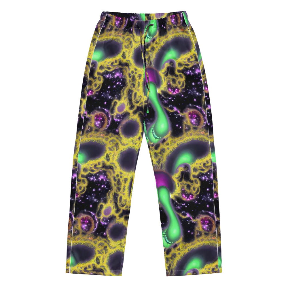 Galactic Grotto on Women's Pajama Pants — Front