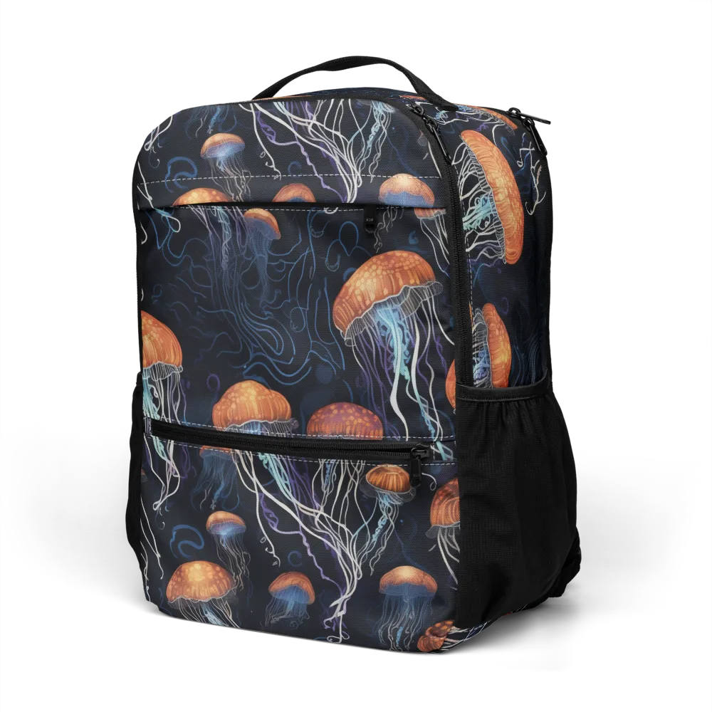 Abyssal Lanterns on Utility Backpack — Left Front