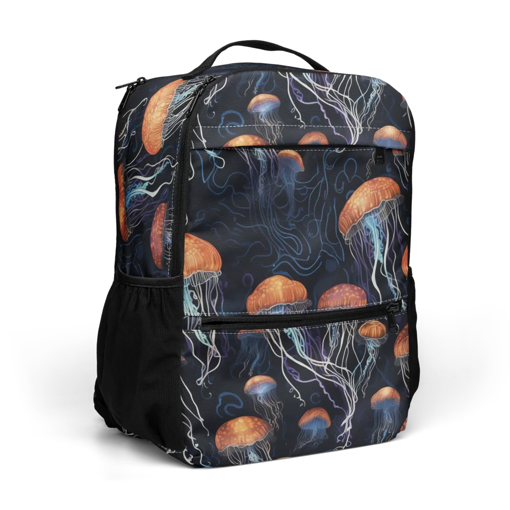 Abyssal Lanterns on Utility Backpack — Right Front