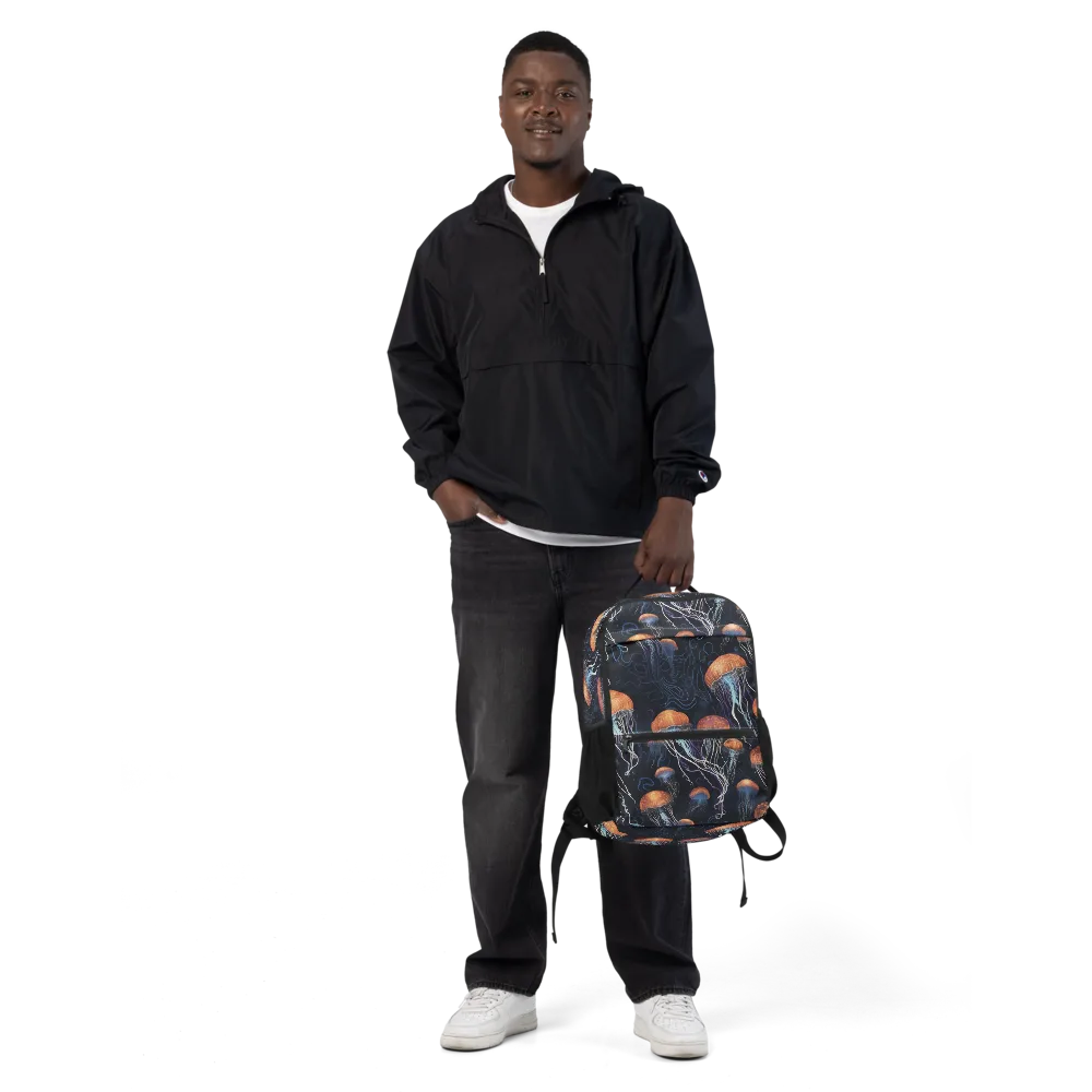 Abyssal Lanterns on Utility Backpack — Front