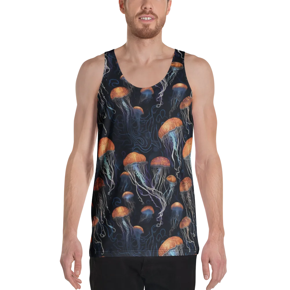 Abyssal Lanterns on Men's Tank Top — Front