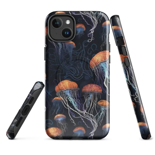 Abyssal Lanterns on a MagSafe Tough Case for iPhone®