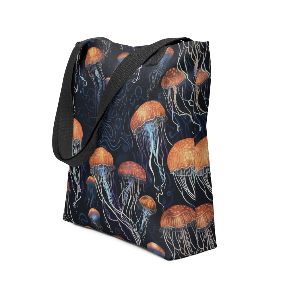 Abyssal Lanterns on Tote Bag — Front