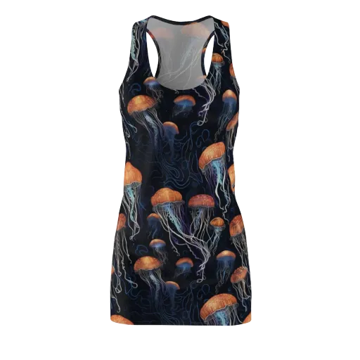 Abyssal Lanterns on a Racerback Dress
