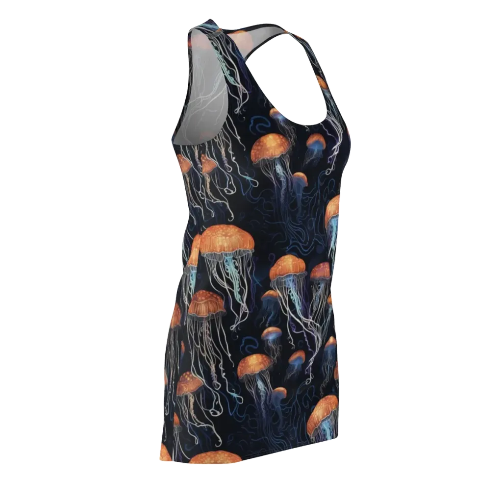 Abyssal Lanterns on Racerback Dress — Front Side