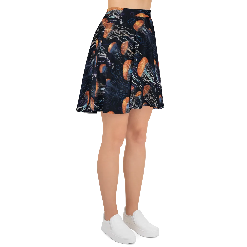 Abyssal Lanterns on Skater Skirt — Right