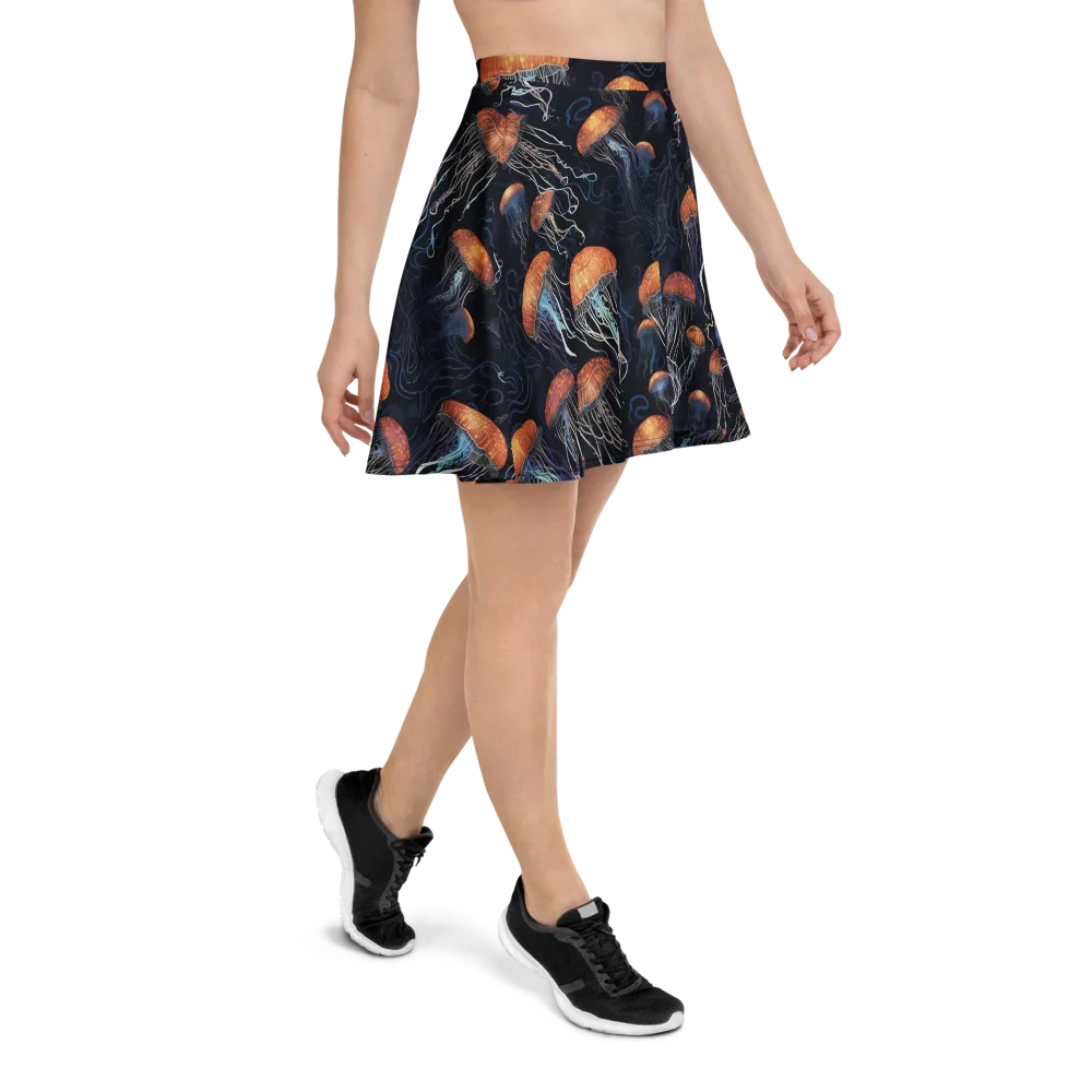 Abyssal Lanterns on Skater Skirt — Right