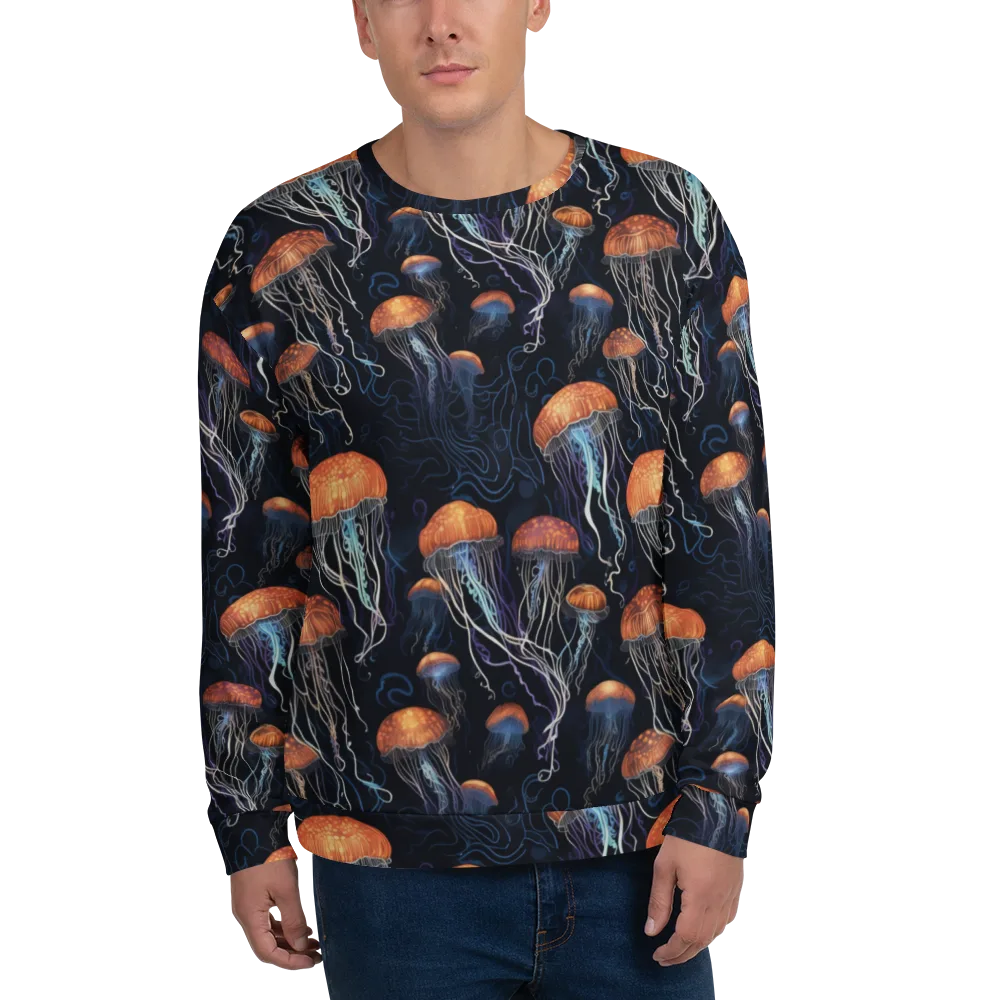 Abyssal Lanterns on Sweatshirt — Front