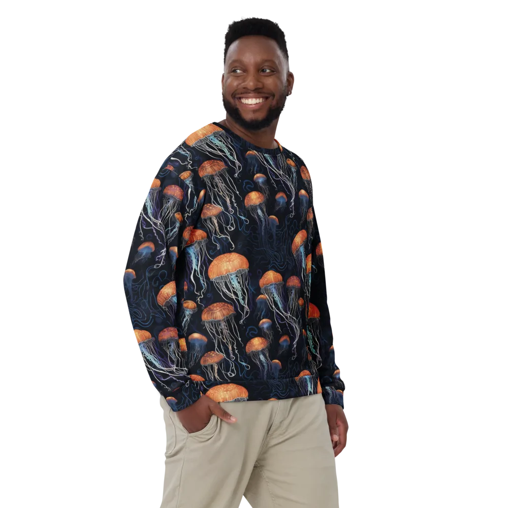 Abyssal Lanterns on Sweatshirt — Front