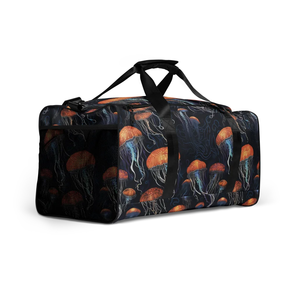 Abyssal Lanterns on Duffle Bag — Right Front