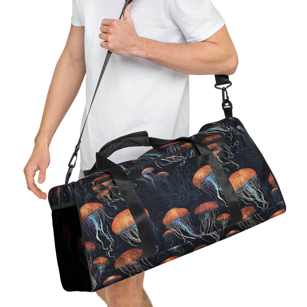 Abyssal Lanterns on Duffle Bag — Right Front