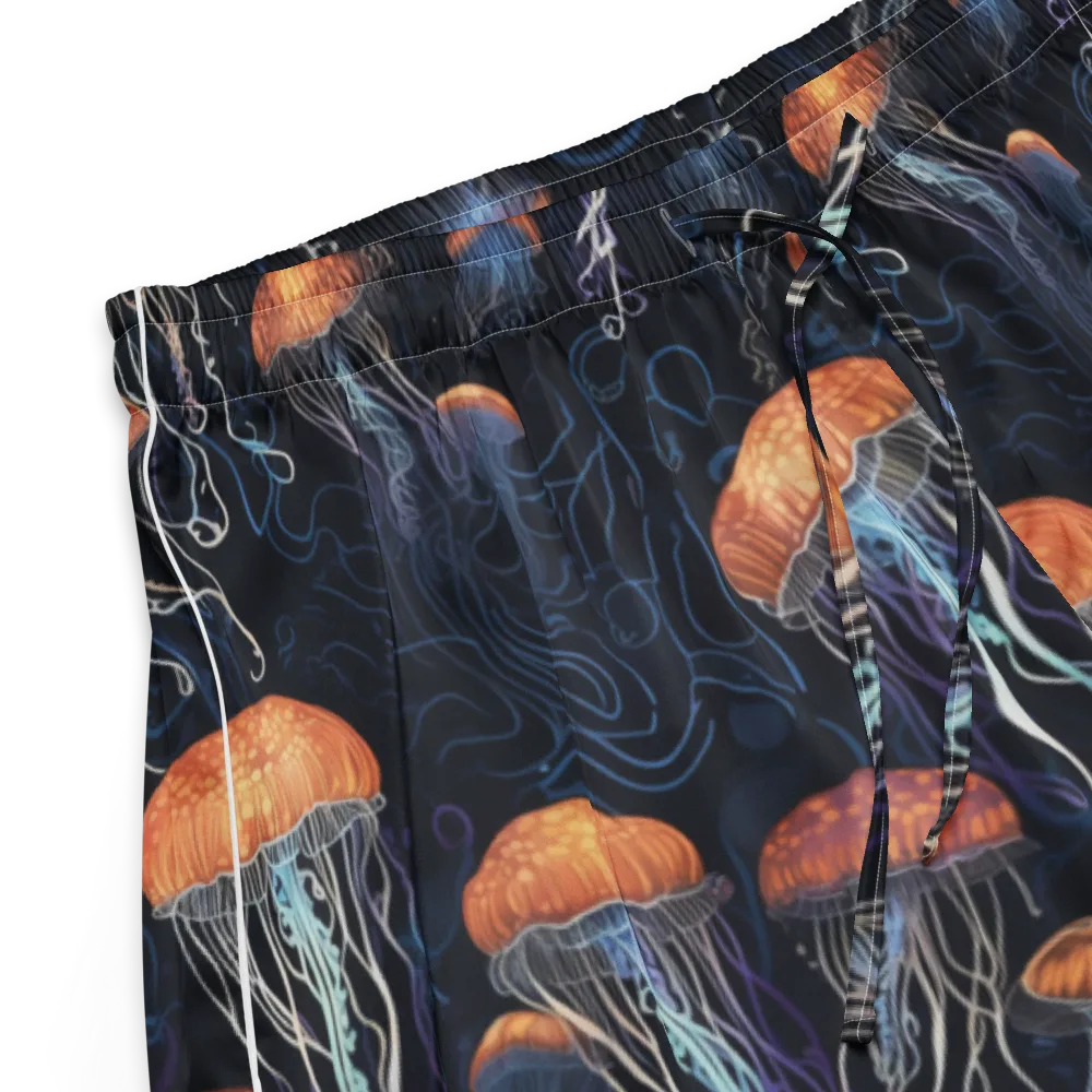 Abyssal Lanterns on Women's Pajama Shorts — Product details
