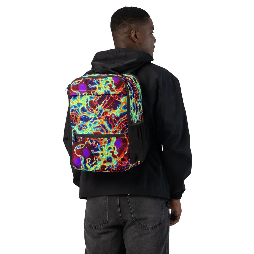 Supernova Tangle on Utility Backpack — Back