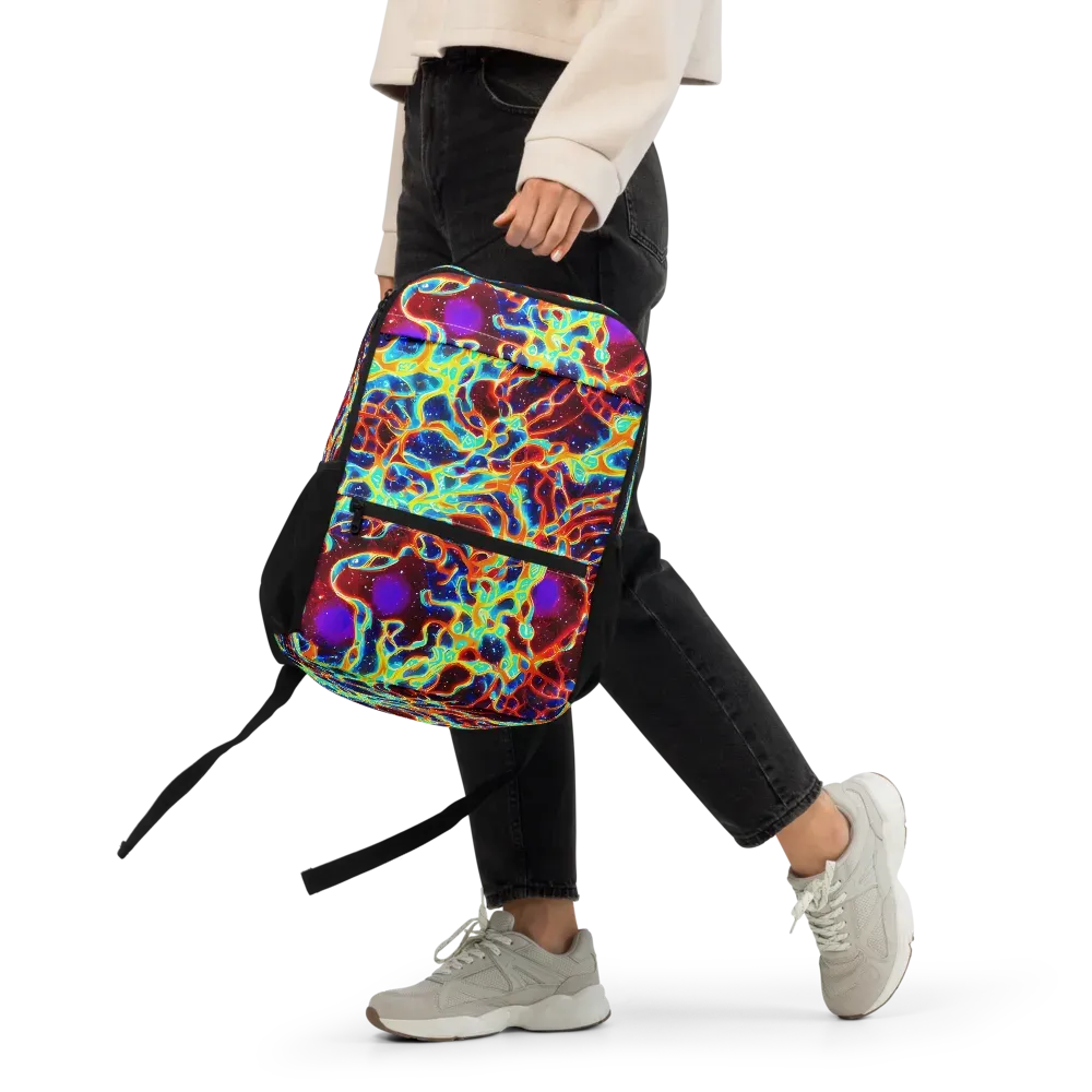 Supernova Tangle on Utility Backpack — Front