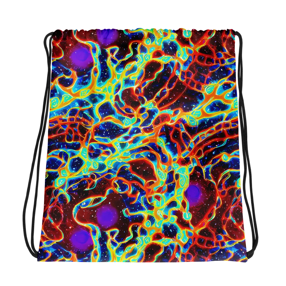 Supernova Tangle on Drawstring Bag — Photo