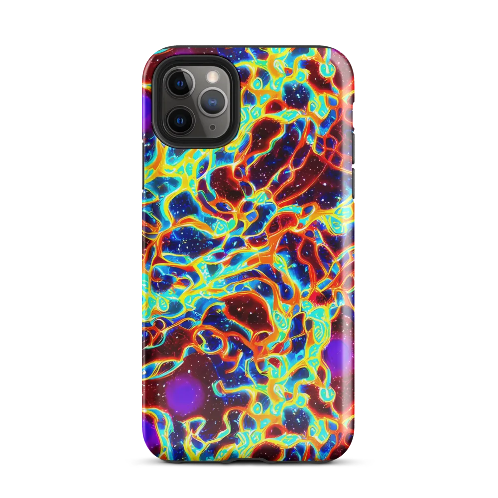 Supernova Tangle on Tough Case for iPhone® — Front