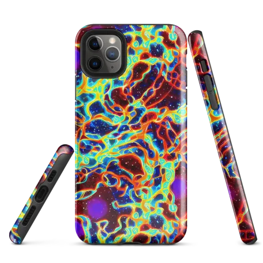 Supernova Tangle on a Tough Case for iPhone®