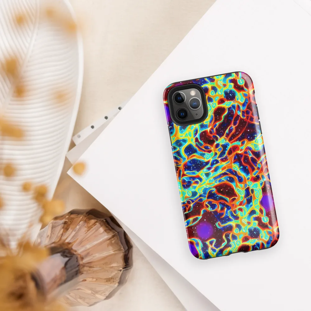 Supernova Tangle on Tough Case for iPhone® — Front